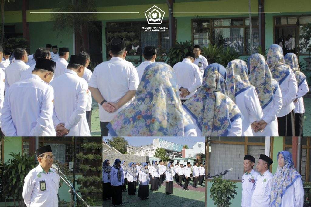 Apel Pagi Kemenag Kota Pasuruan: Penguatan Syukur, Apresiasi Prestasi, dan Seruan Tuntas Program