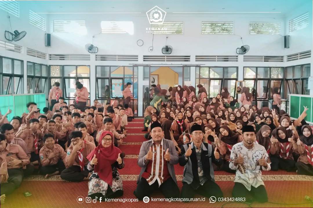 Kemenag Kopas Gelar Bimbingan Etika Pergaulan Remaja dalam Syariat Islam di SMAN 3 Kota Pasuruan