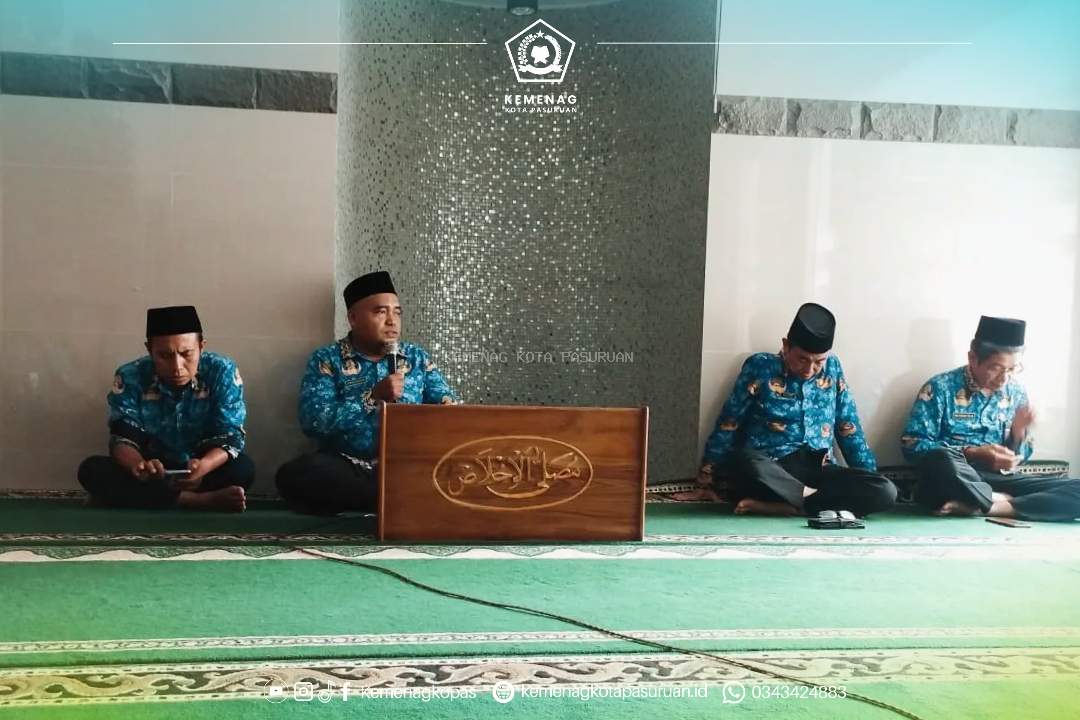 Kultum Senin: Tekankan Pentingnya Istiqomah dalam Kebaikan, Kankemenag Kota Pasuruan Gelar Kultum di Musala Al-Ikhlas