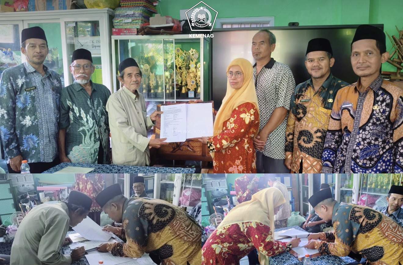 Penuh Haru, Penandatanganan Akta Pengganti Akta Ikrar Wakaf Yayasan Islam Diponegoro Berjalan Lancar