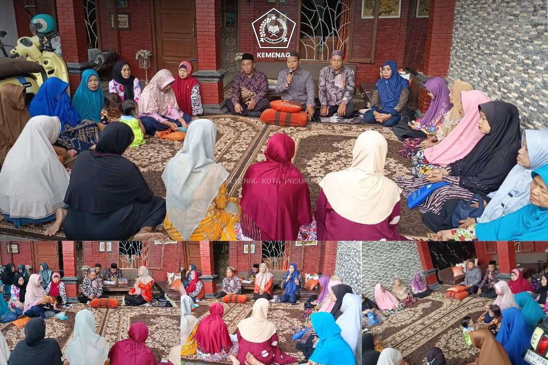 Perkuat Kualitas Ibadah Umat, Tim Penyuluh KUA Bugul Kidul Bedah Problematika Puasa di Majelis Taklim As-Sa’diyyah