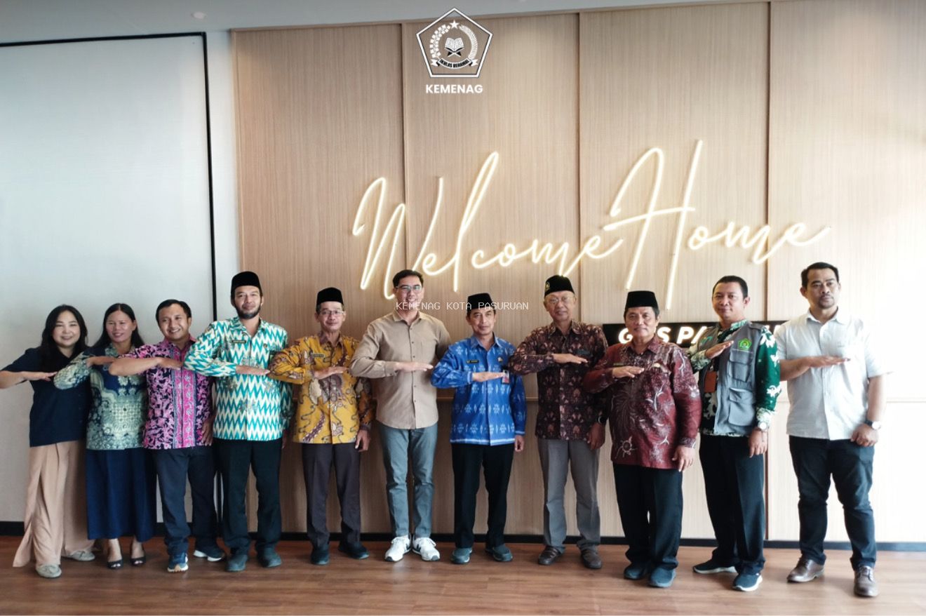 Dukung Harmoni Umat, Kemenag Kota Pasuruan Serahkan Pendapat Tertulis Izin Sementara GMS