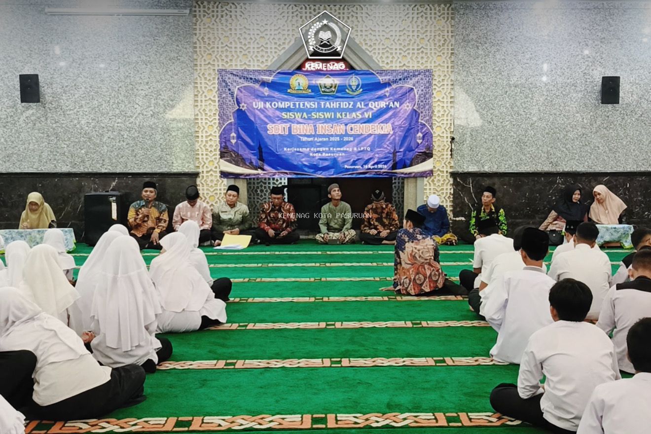 Kemenag Kota Pasuruan Gelar Uji Kompetensi Tahfidz untuk Tingkatkan Motivasi Hafalan Al-Qur’an