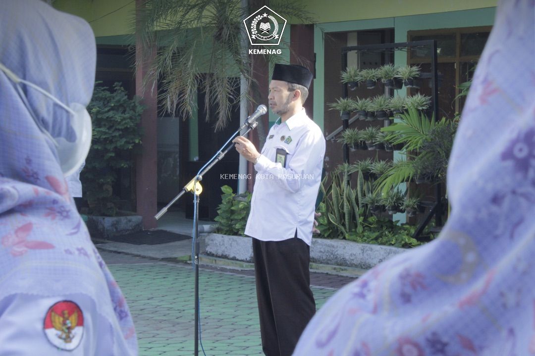 Apel Pagi, Kasi Bimas Islam Paparkan Hasil Supervisi KUA dan Tekankan Pelayanan Sehat bagi Masyarakat